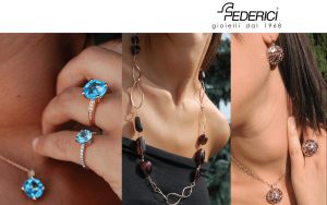 Federici - Parure oro, pietre e diamanti