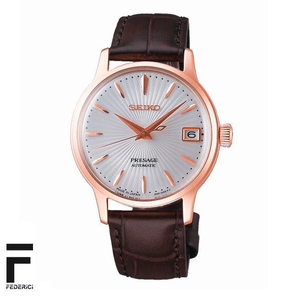 Seiko SRP852J1 Presage donna rosato orologio automatico